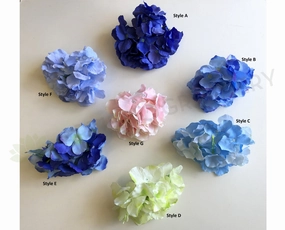 ACC0047 Single Hydrangea Head 15cm (Avail 8 Styles),garden field mower