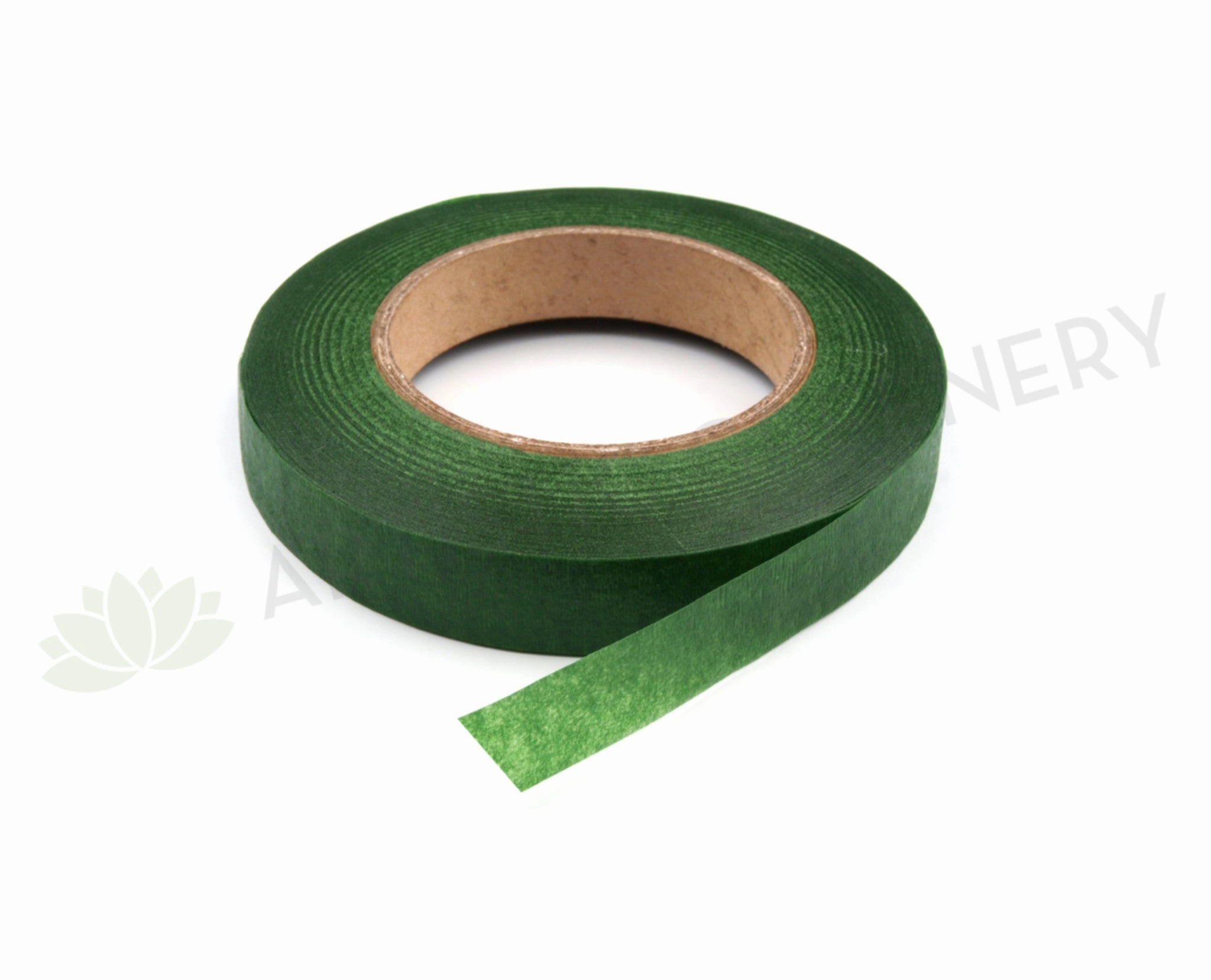 ACC0050 Paper Floristry Tape 12mm Green /  Brown,garden field mower