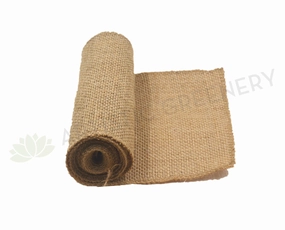 ACC0077 Natural Brown Hessian / Burlap Fabric - 30x60cm / 160cm wide,garden field mower
