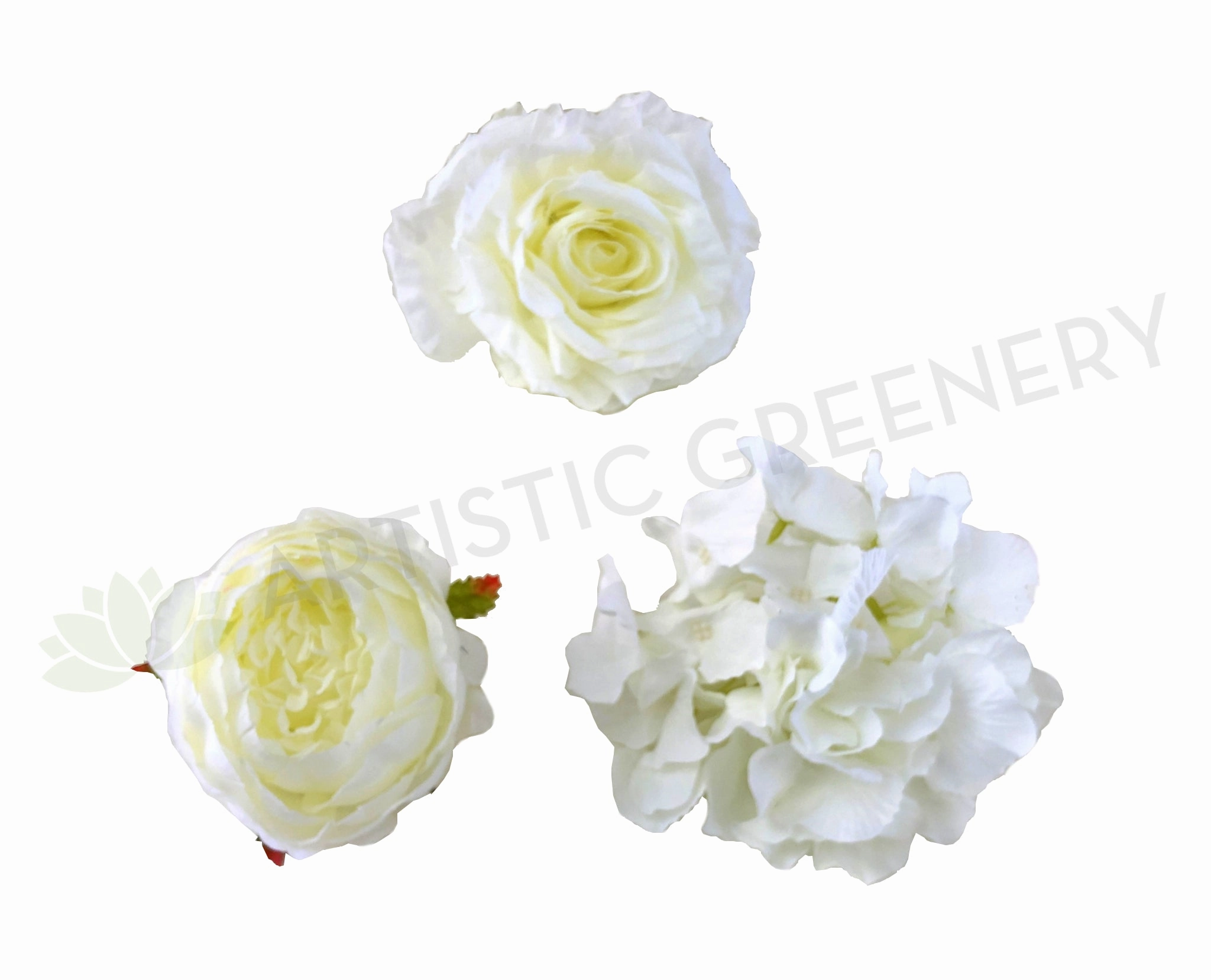 ACC0078 Premium Single Flower Head - White (Large Size),garden field mower