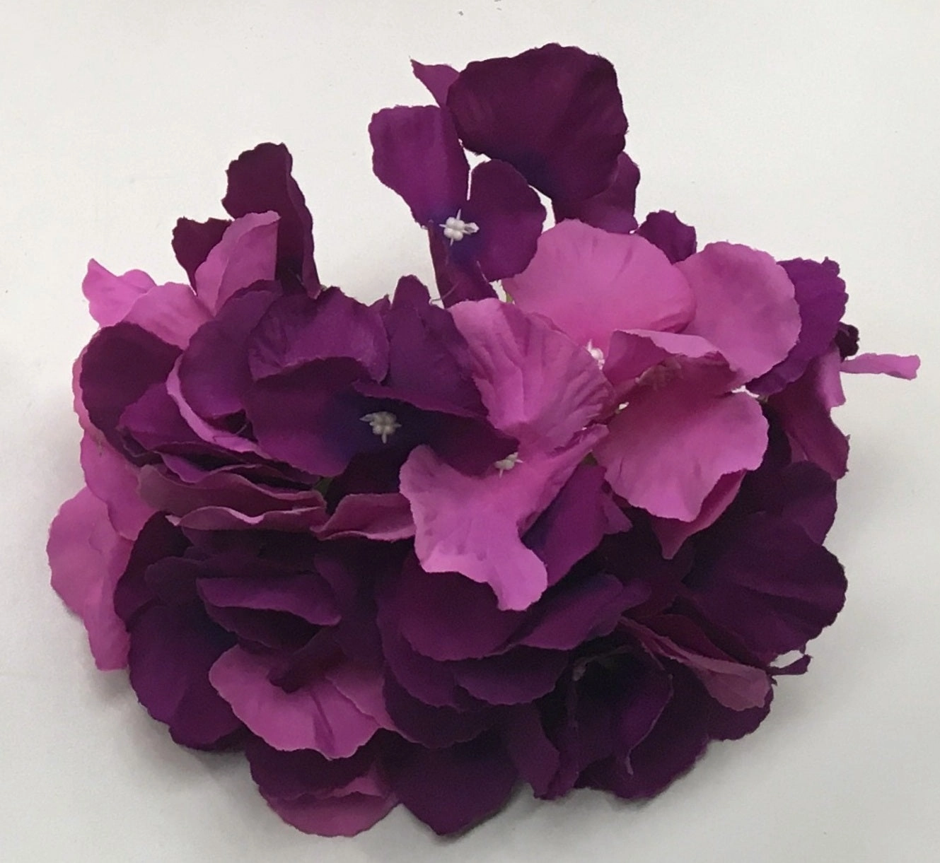 ACC0078 Premium Single Hydrangea Head 17cm (Various Colours)
