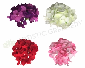 ACC0078 Premium Single Hydrangea Head 17cm (Various Colours),garden field mower