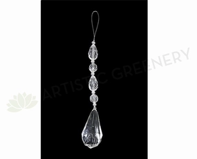 ACC0080 Artificial Crystal Droplet 14cm (for wedding decoration),garden field mower