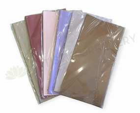 ACC0085-S93 Matt Floral Paper 58x58cm Various Colours,garden field mower