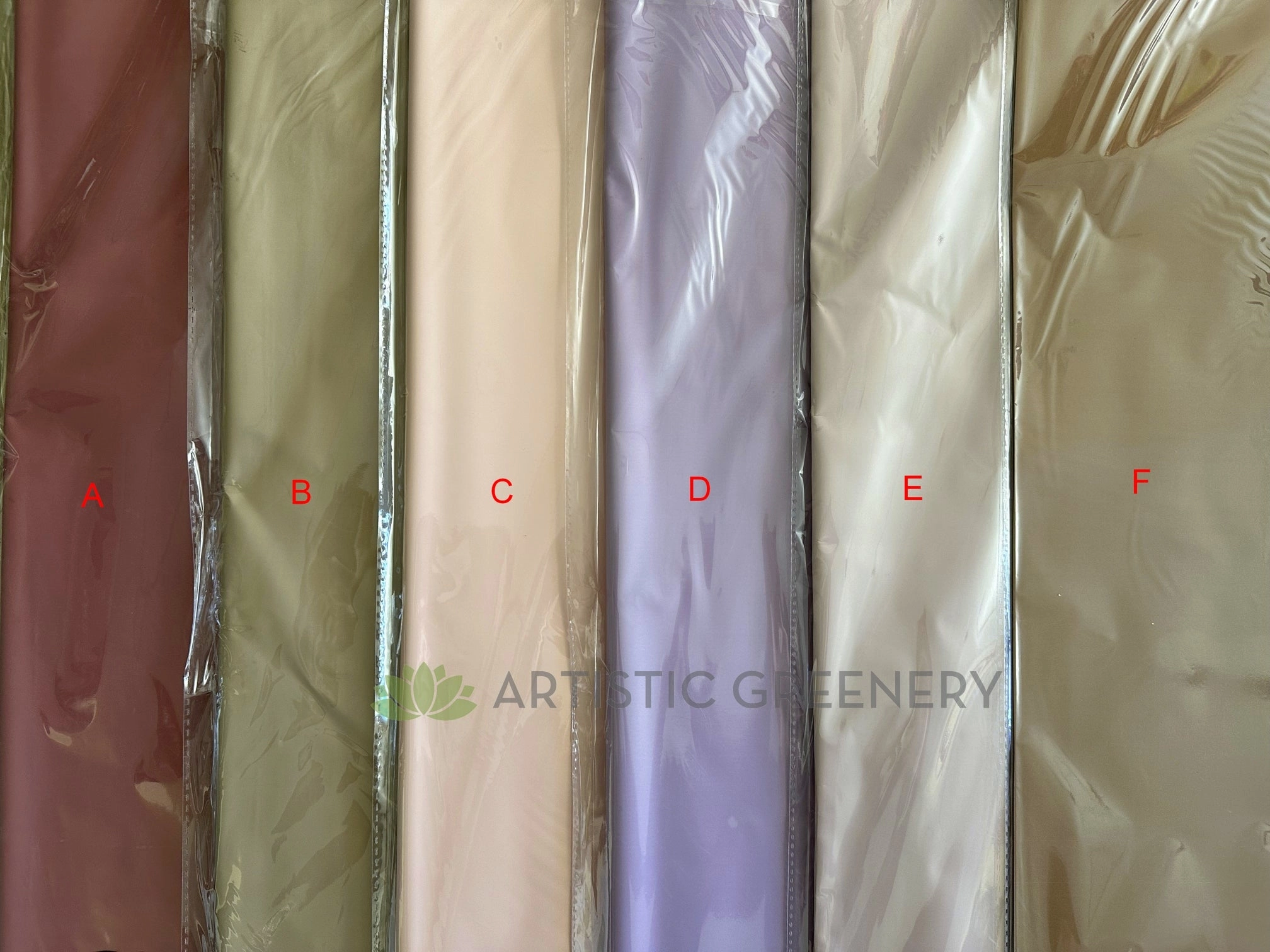 ACC0085-S93 Matt Floral Paper 58x58cm Various Colours