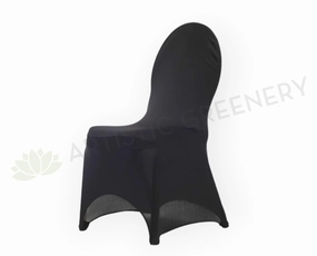 ACC0086 -  Black Lycra Chair Cover,garden field mower