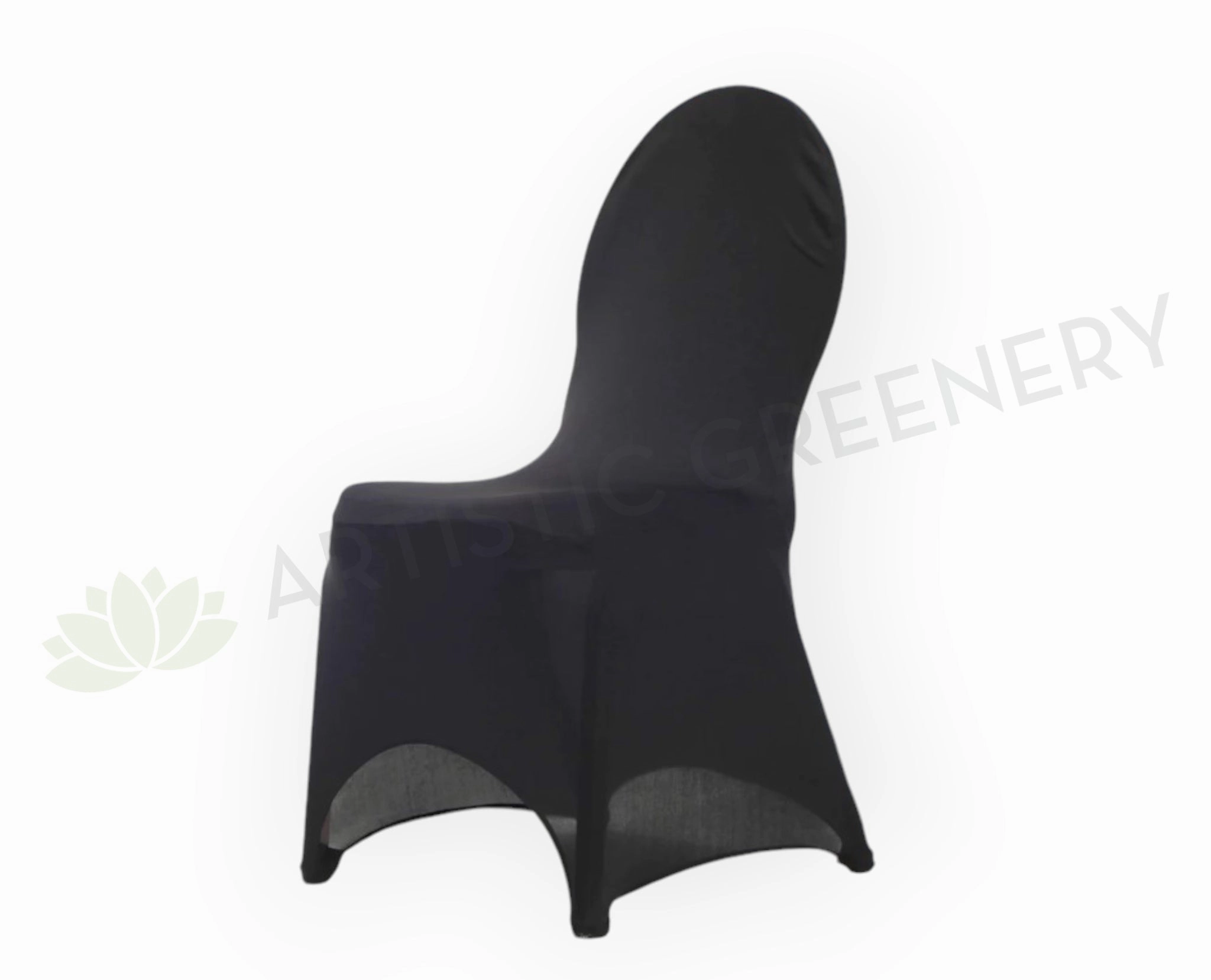 ACC0086 -  Black Lycra Chair Cover,garden field mower