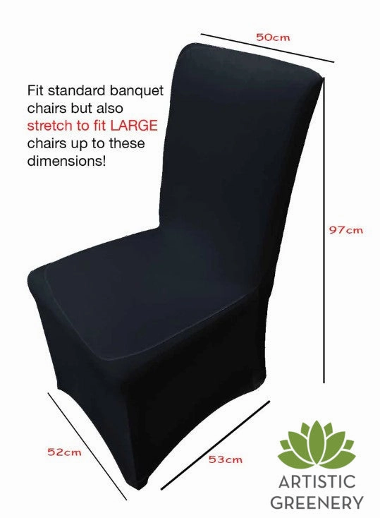 ACC0086 -  Black Lycra Chair Cover