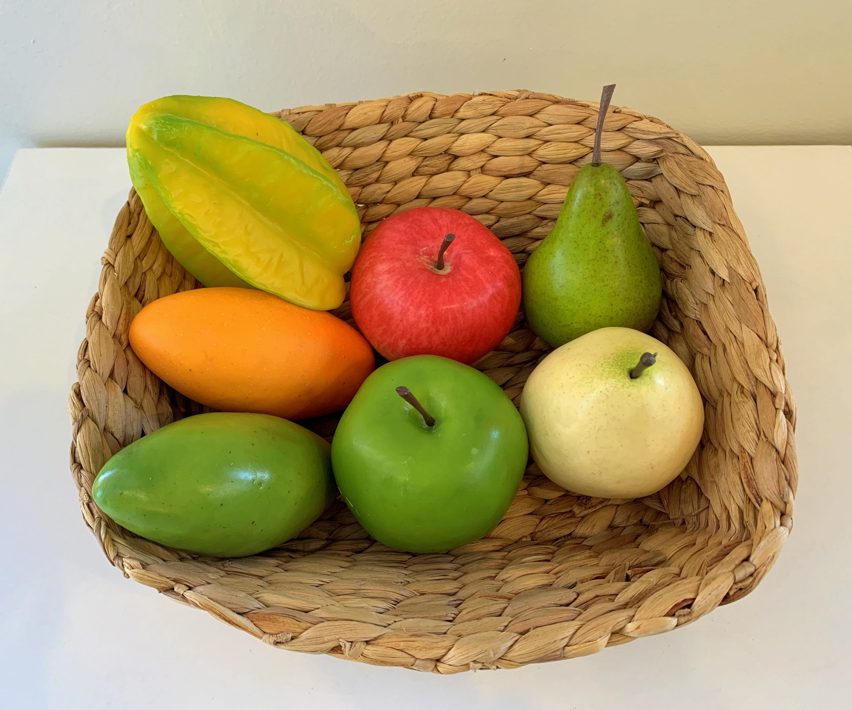 ACC0096 Artificial Fruits - Mango / Apple / Pear / Star Fruit / Orange / Lemon / Mandarin