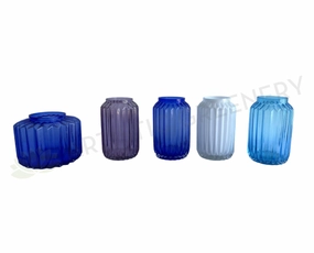 ACC0107 Fluted Glass Vase (Available in 4 Colours),garden field mower