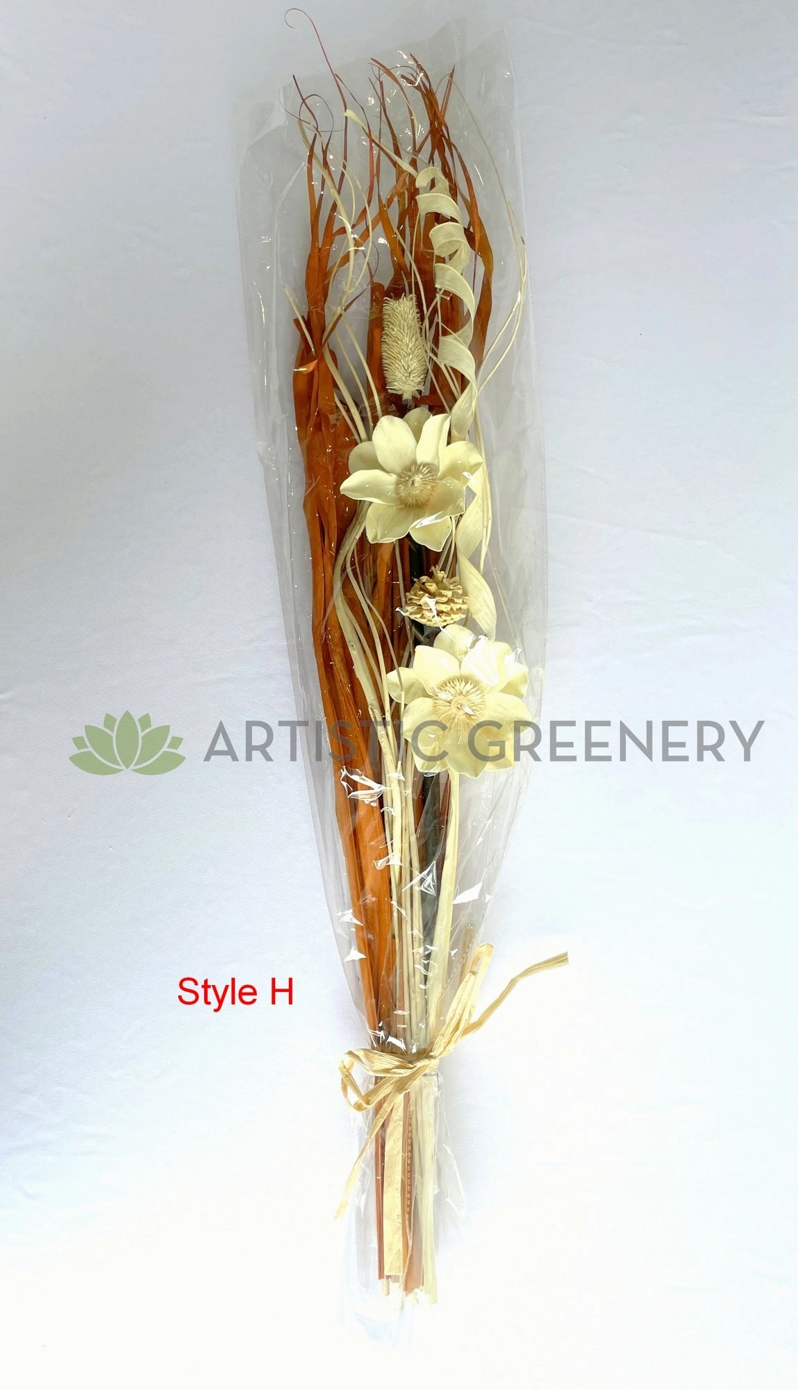 ACC0111-25B Dried Flower Bouquet 93 x 21cm 4 Styles