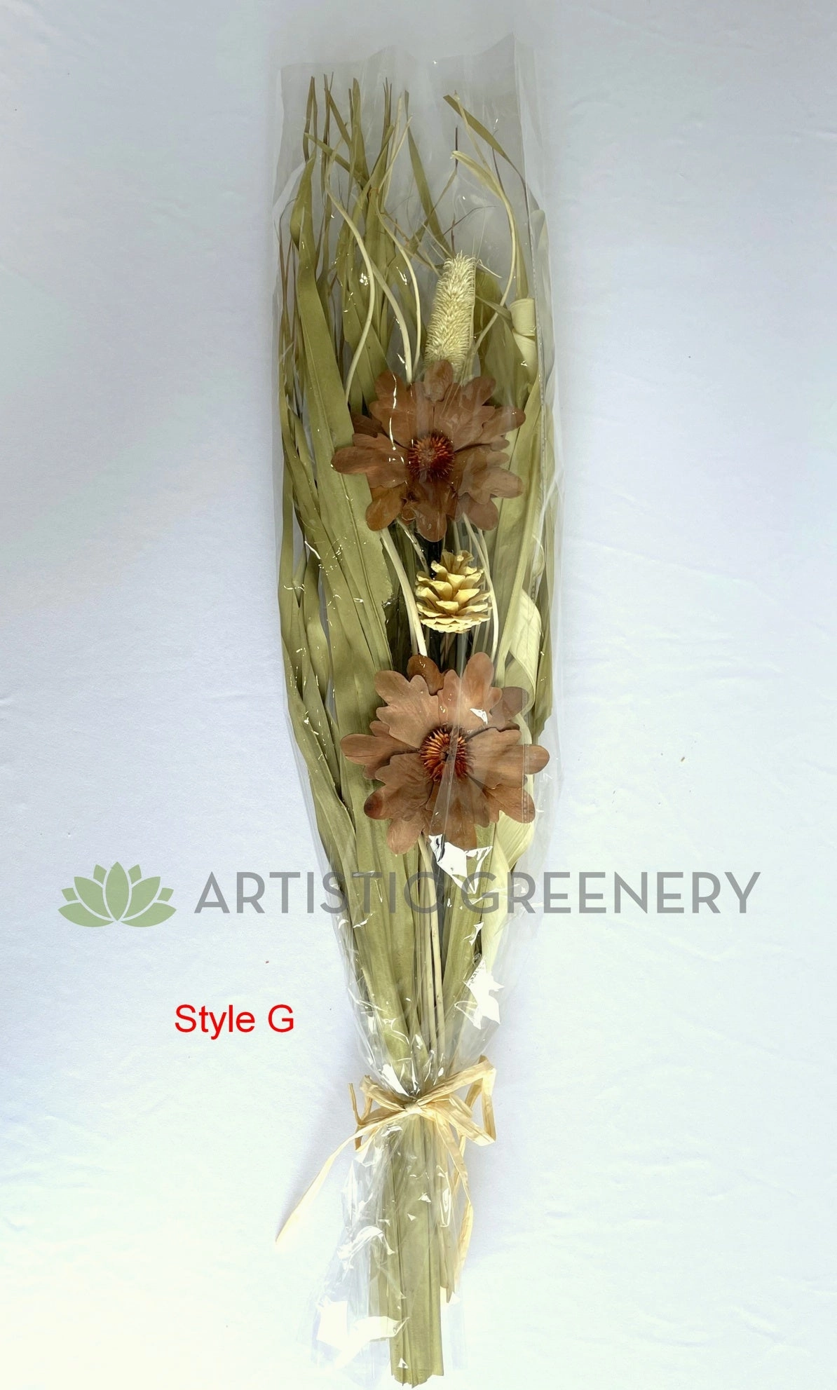 ACC0111-25B Dried Flower Bouquet 93 x 21cm 4 Styles