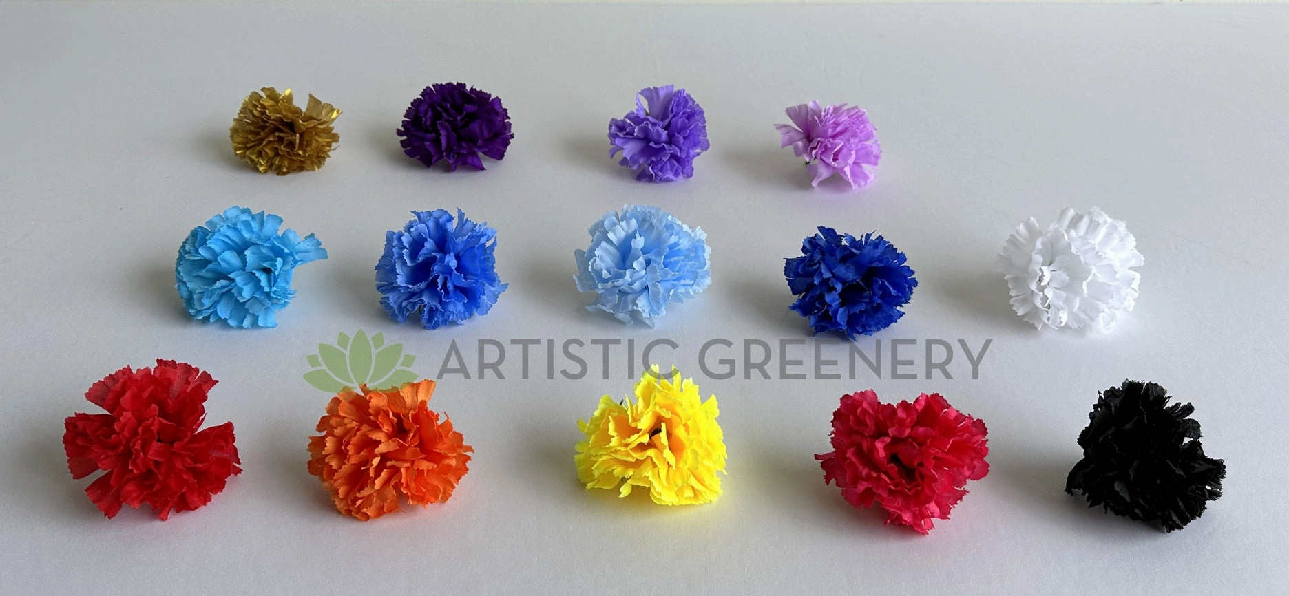 ACC0114 Carnation Flower Head (Various Colours)