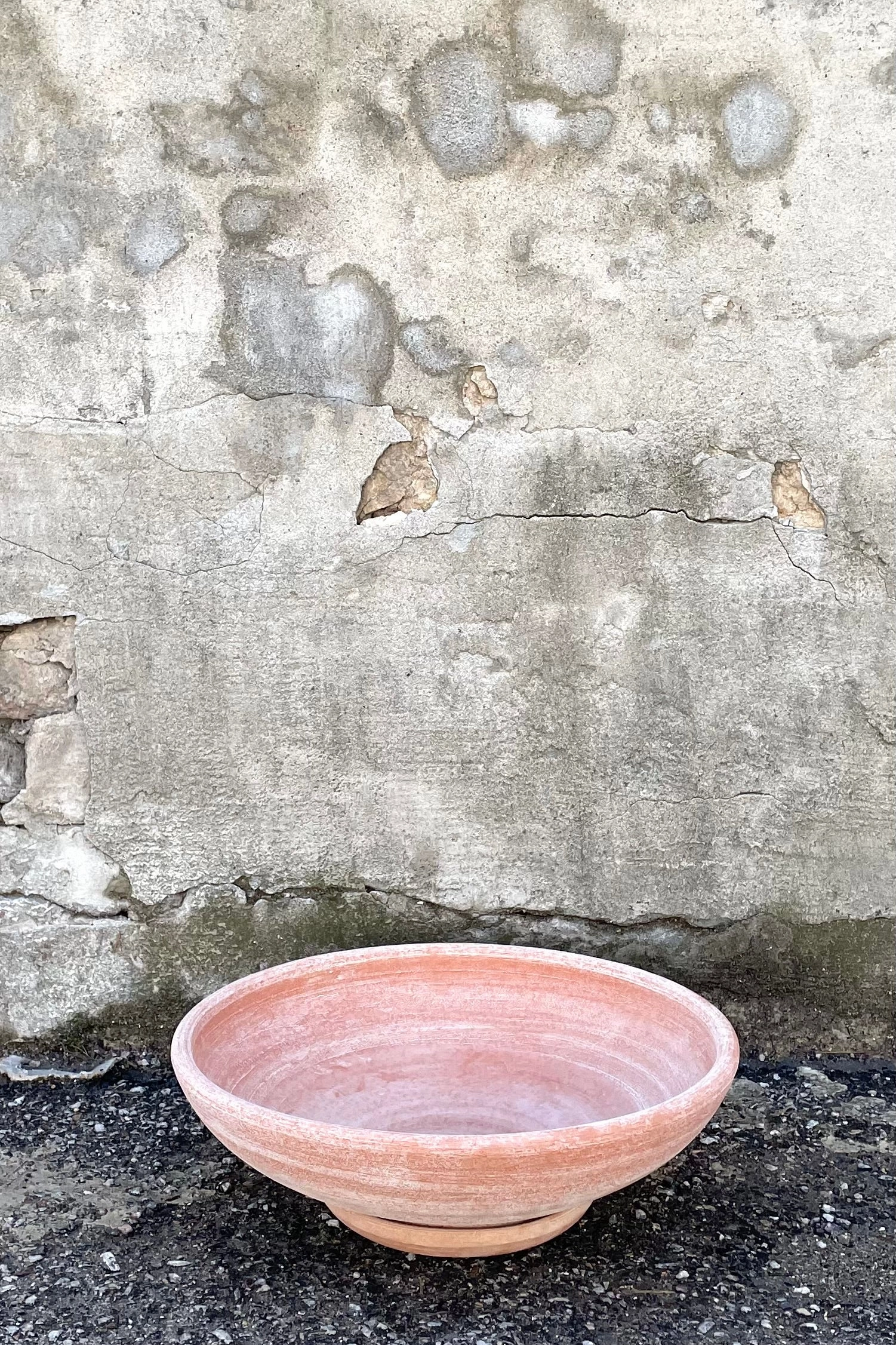Ada Clay Bowl & Saucer Rosa 40cm
