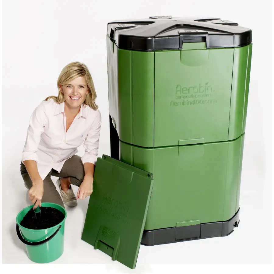 Aerobin Outdoor Compost Bin (400L) - Green