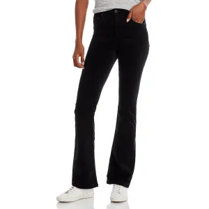 AG Adriano Goldschmied Damen Jeans in Uni-Velours mit Bootcut-Schnitt