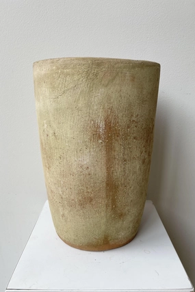 Aged Cylinder Planter Medium,indoor flower container