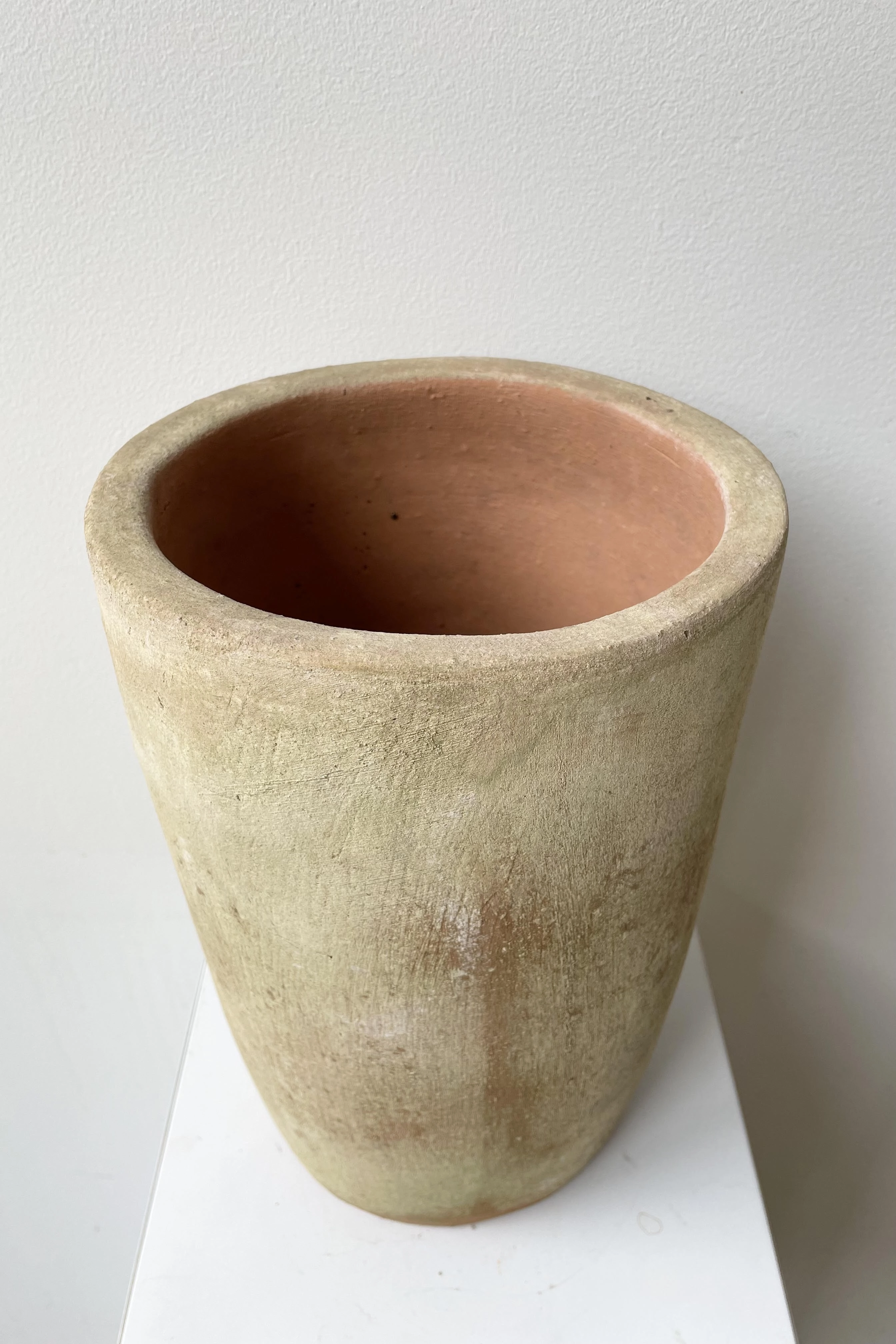 Aged Cylinder Planter Medium