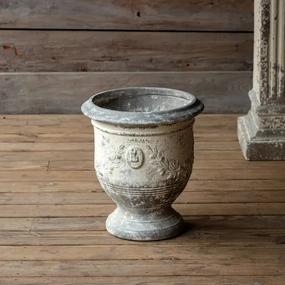 Aged Finish Marseille Planter,classic ceramic flowerpot