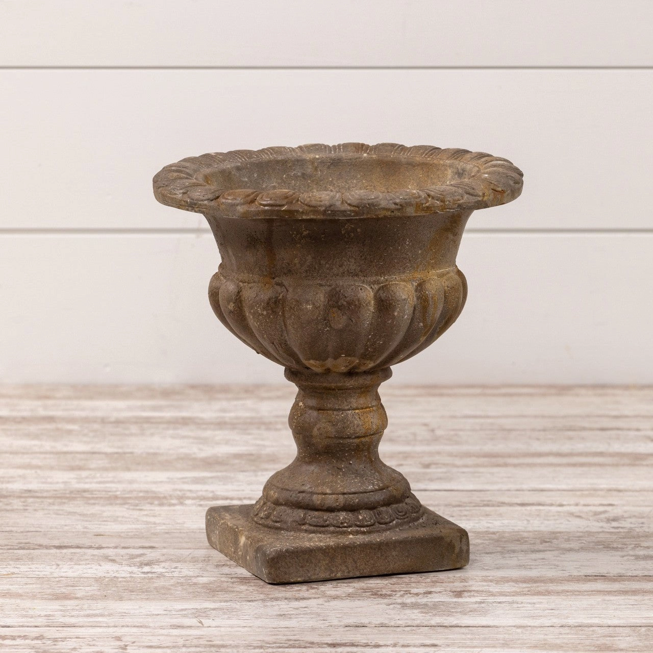 Aged Planter Urn,classic ceramic flowerpot