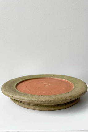 Aged Saucer #2,potted plant decor