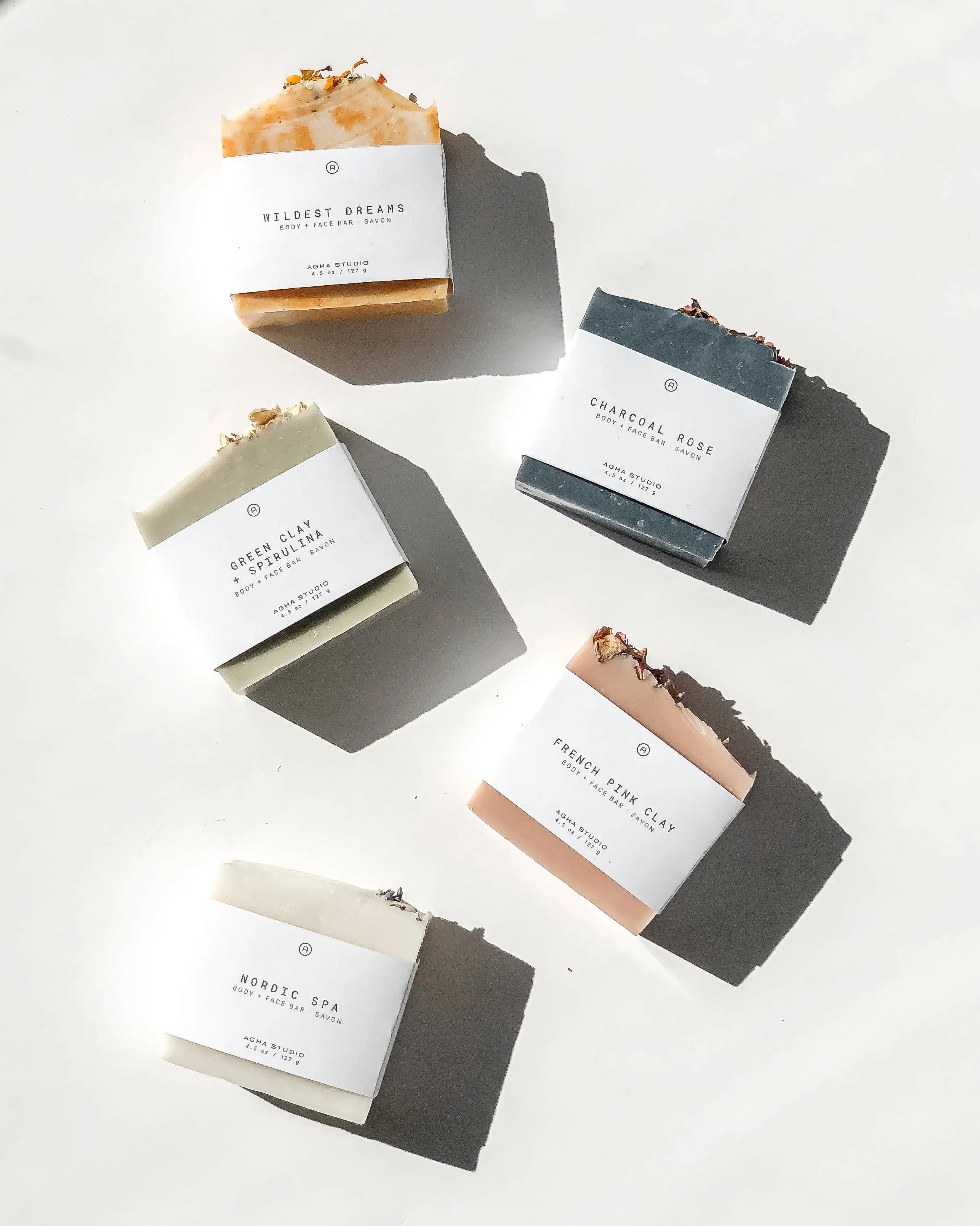 Agha Studio - Charcoal Rose Body   Face Bar