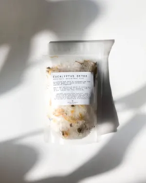 Agha Studio - Eucalyptus Detox Bath Salts,faux bloom stem 