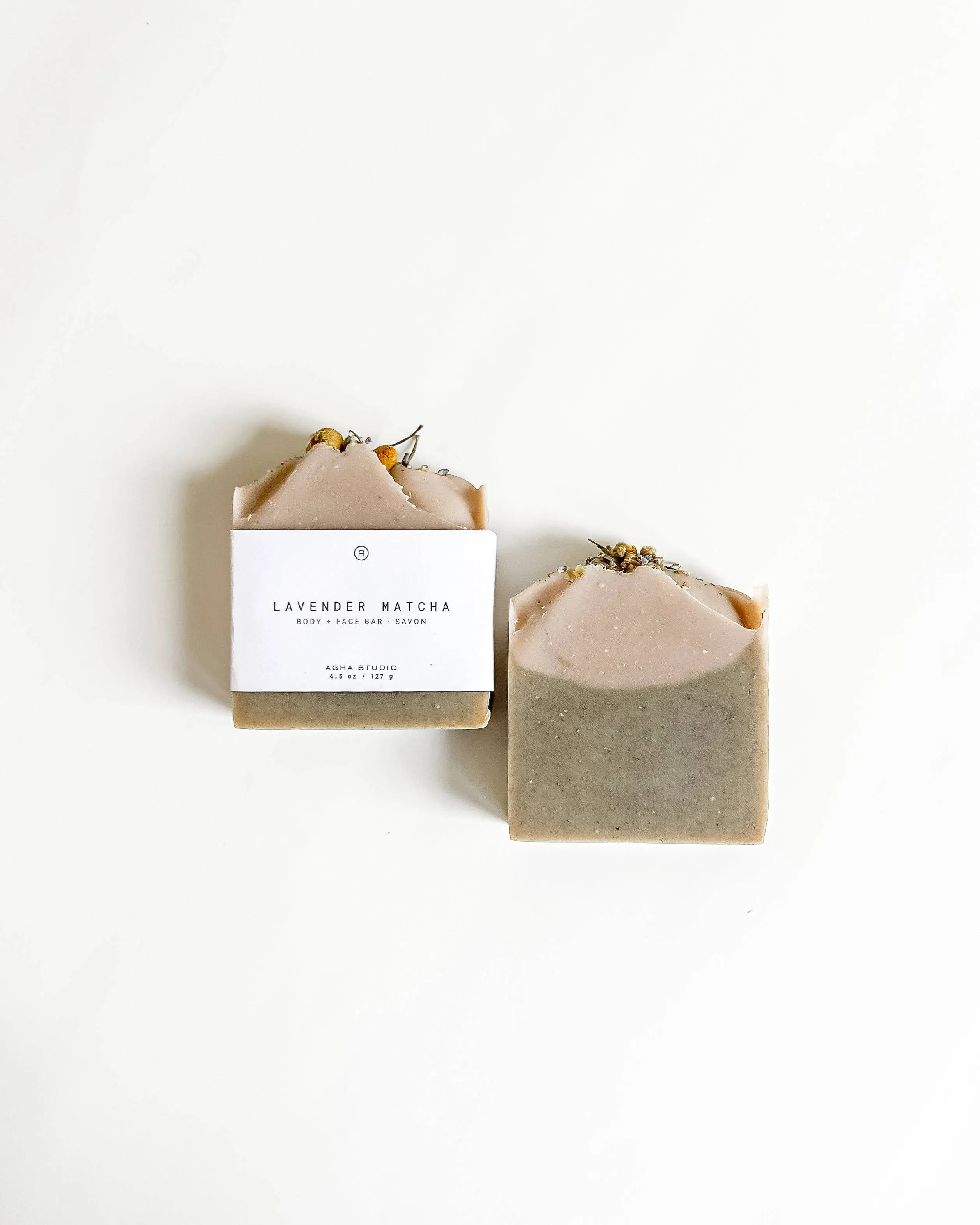 Agha Studio - Lavender Matcha Body   Face Bar