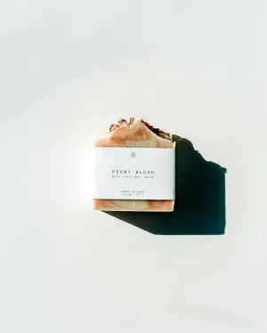 Agha Studio - Peony Blush Body   Face Bar,faux bloom stem 