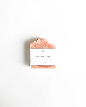Agha Studio - Peppermint Swirl Body   Face Bar,faux bloom stem 