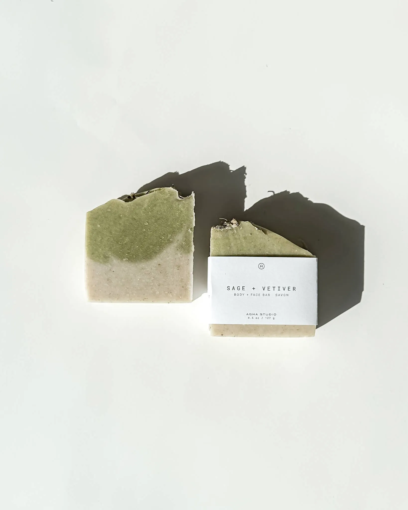 Agha Studio - Sage   Vetiver Body   Face Bar