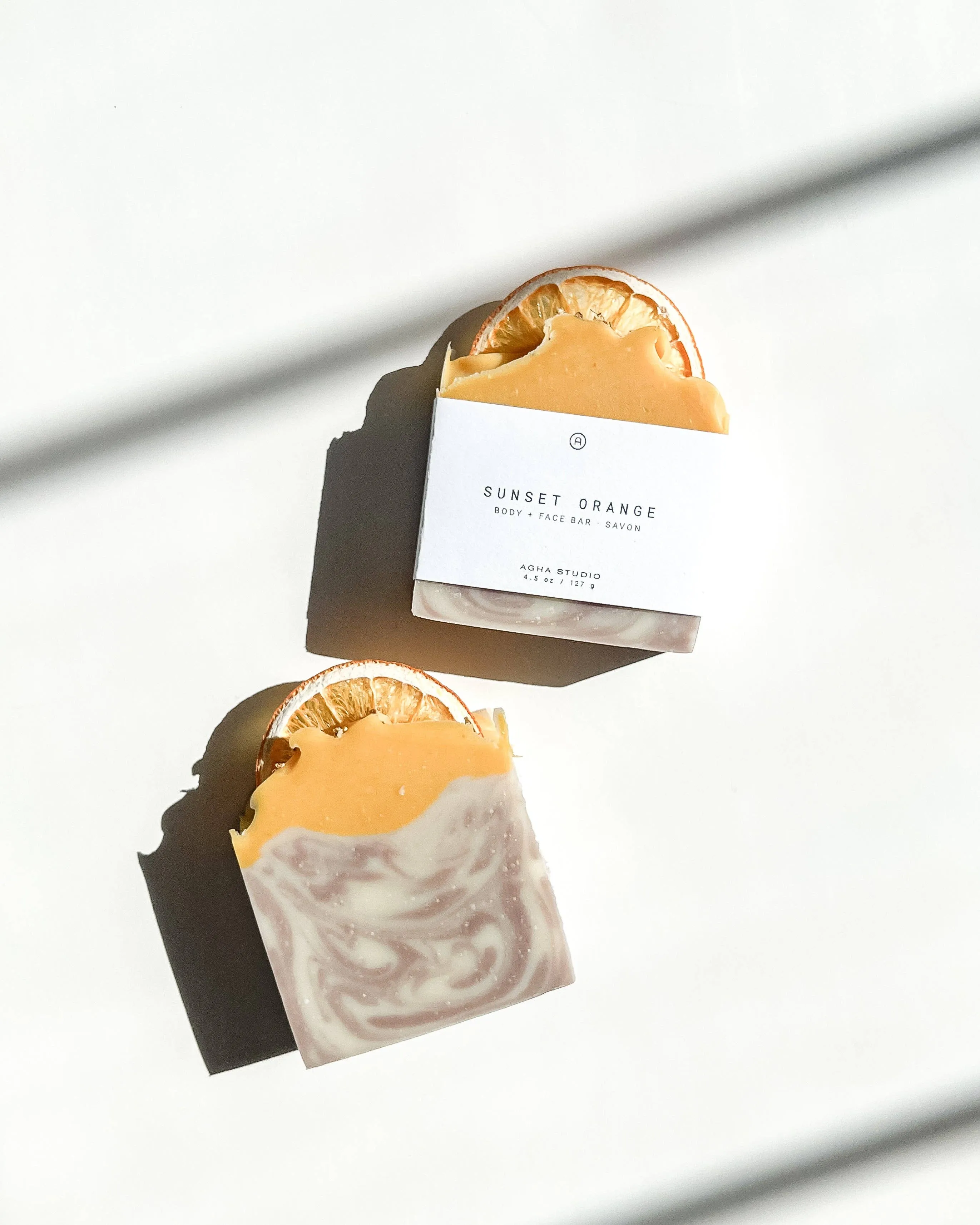 Agha Studio - Sunset Orange Body   Face Bar