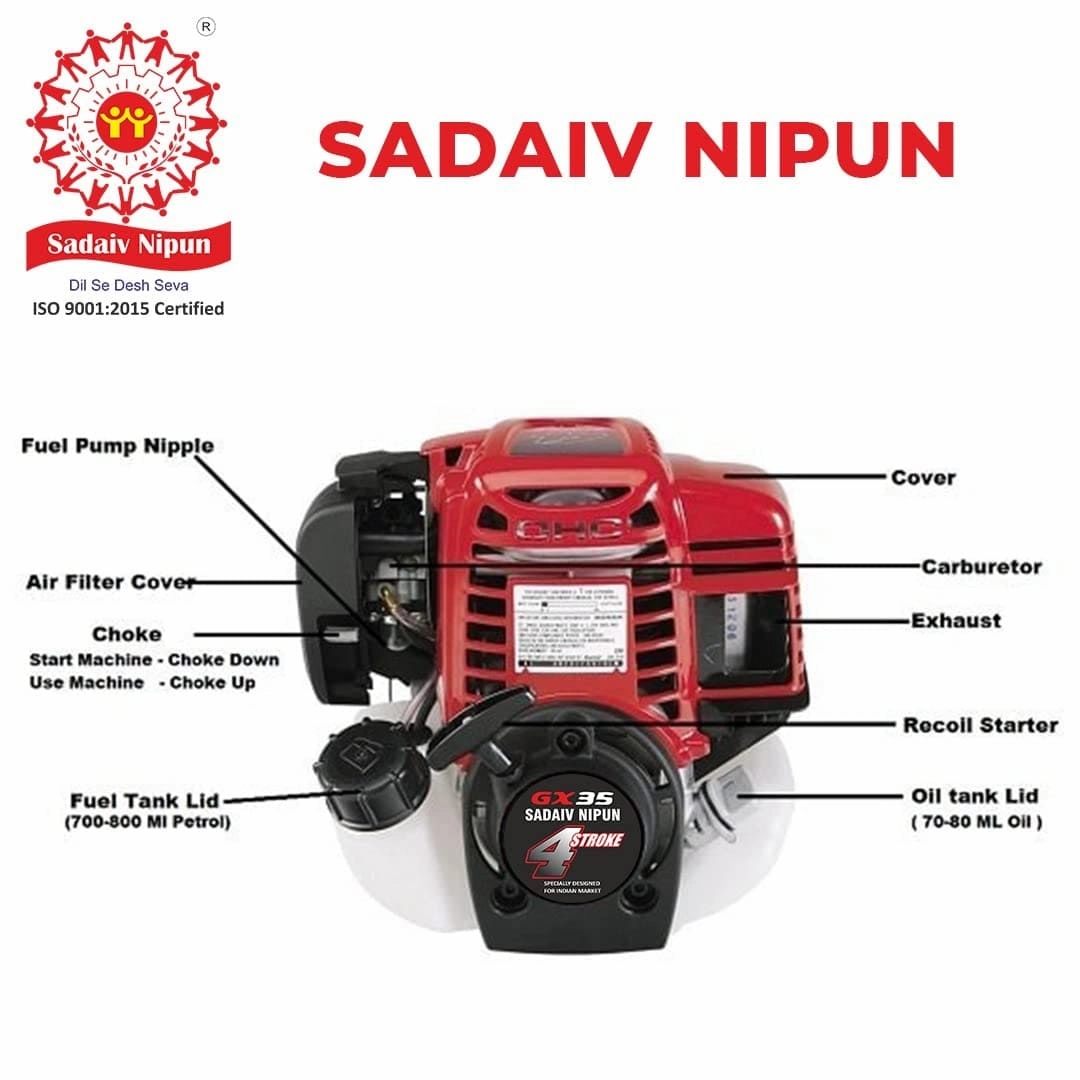 Agriculture Crop Harvestor For 35CC - 4 Stroke Brush Cutter (All Attachments)