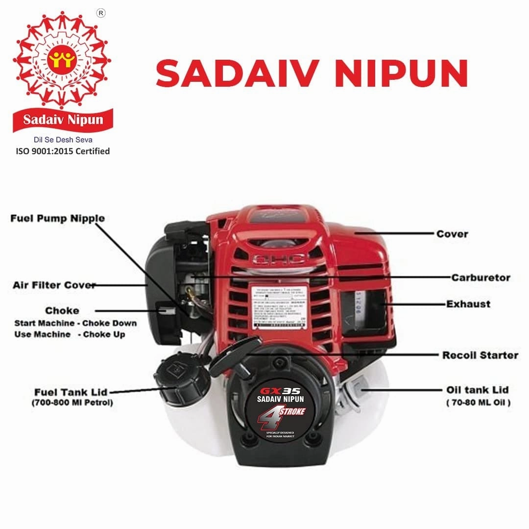 Agriculture Crop Harvestor For 35CC - 4 Stroke Brush Cutter (All Attachments)