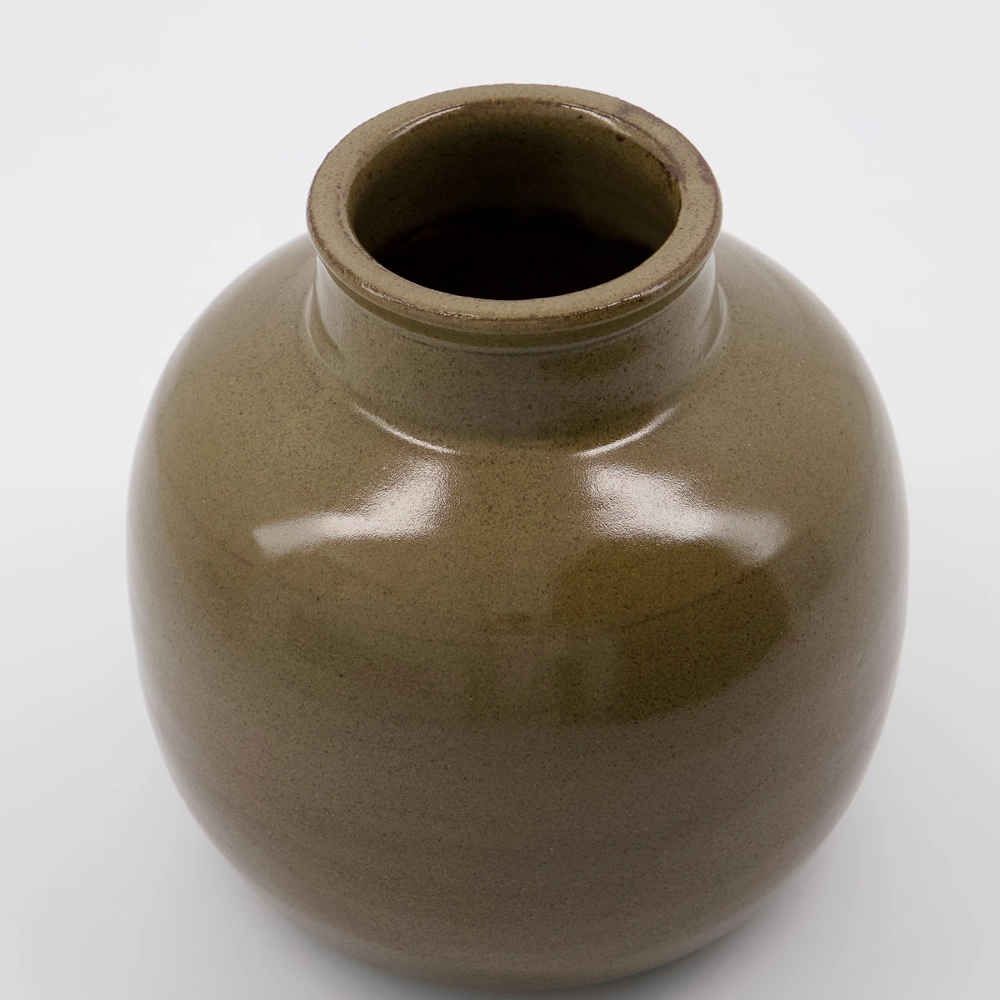Aju Green Vase 17cm