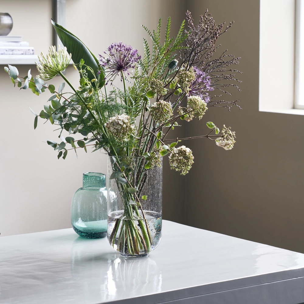 Alko Grey Tinted Glass Vase 32cm