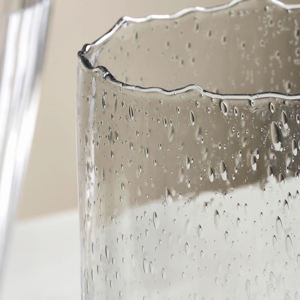 Alko Grey Tinted Glass Vase 32cm