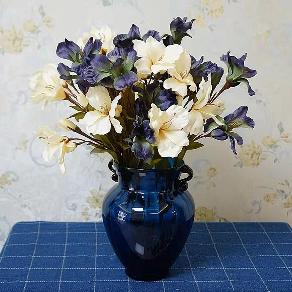 Alstroemeria Artificial Silk Flower Blue ALSTR002