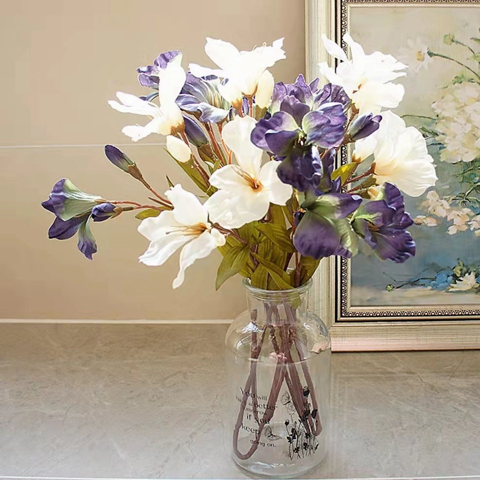 Alstroemeria Artificial Silk Flower Blue ALSTR002