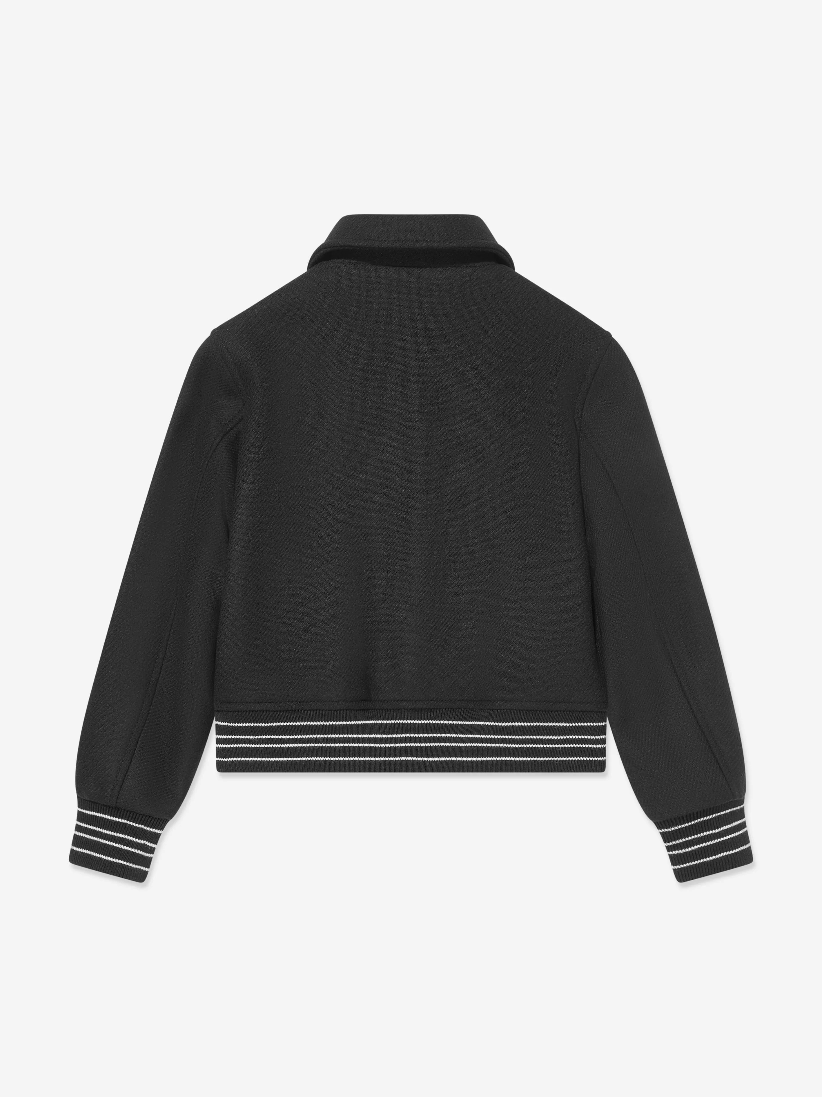 Amiri Kids Bones Jacket in Schwarz
