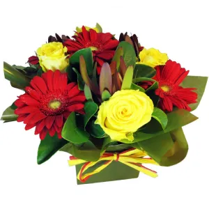 Amsterdam,realistic flower bouquet 