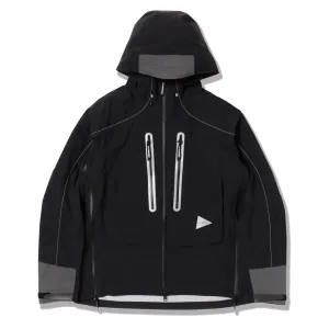And Wander Pertex Shield Regenjacke Schwarz