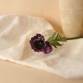 Anmone en papier violet,mother's day bouquet