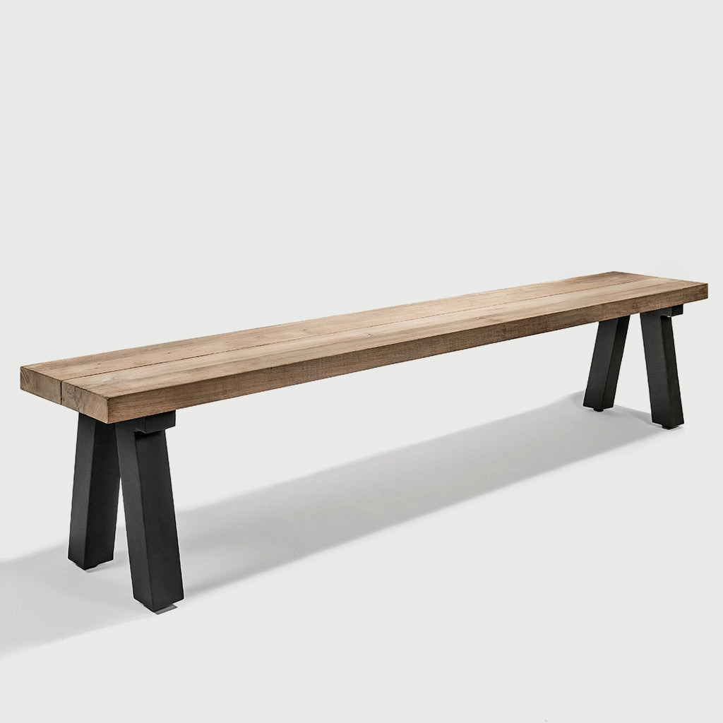 Antica Reclaimed Teak Wood Dining Bench