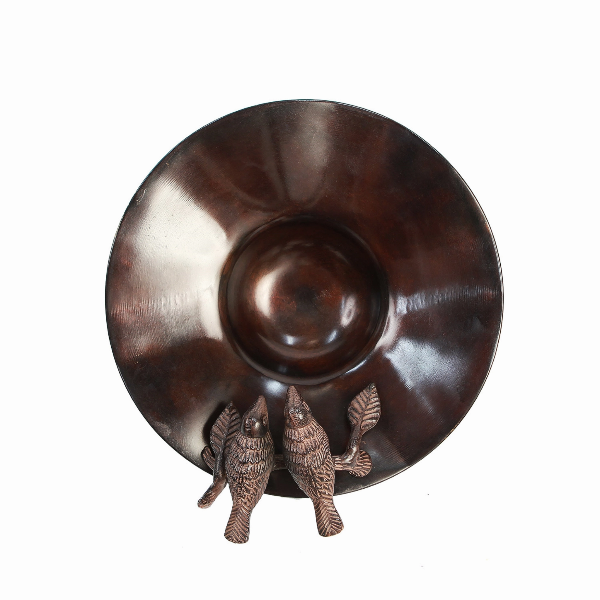 Antiqued Birdbath & Garden Stake
