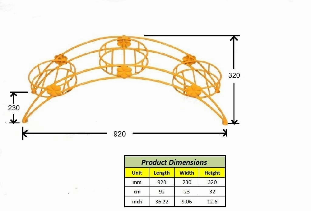 Arc Gardening Stand
