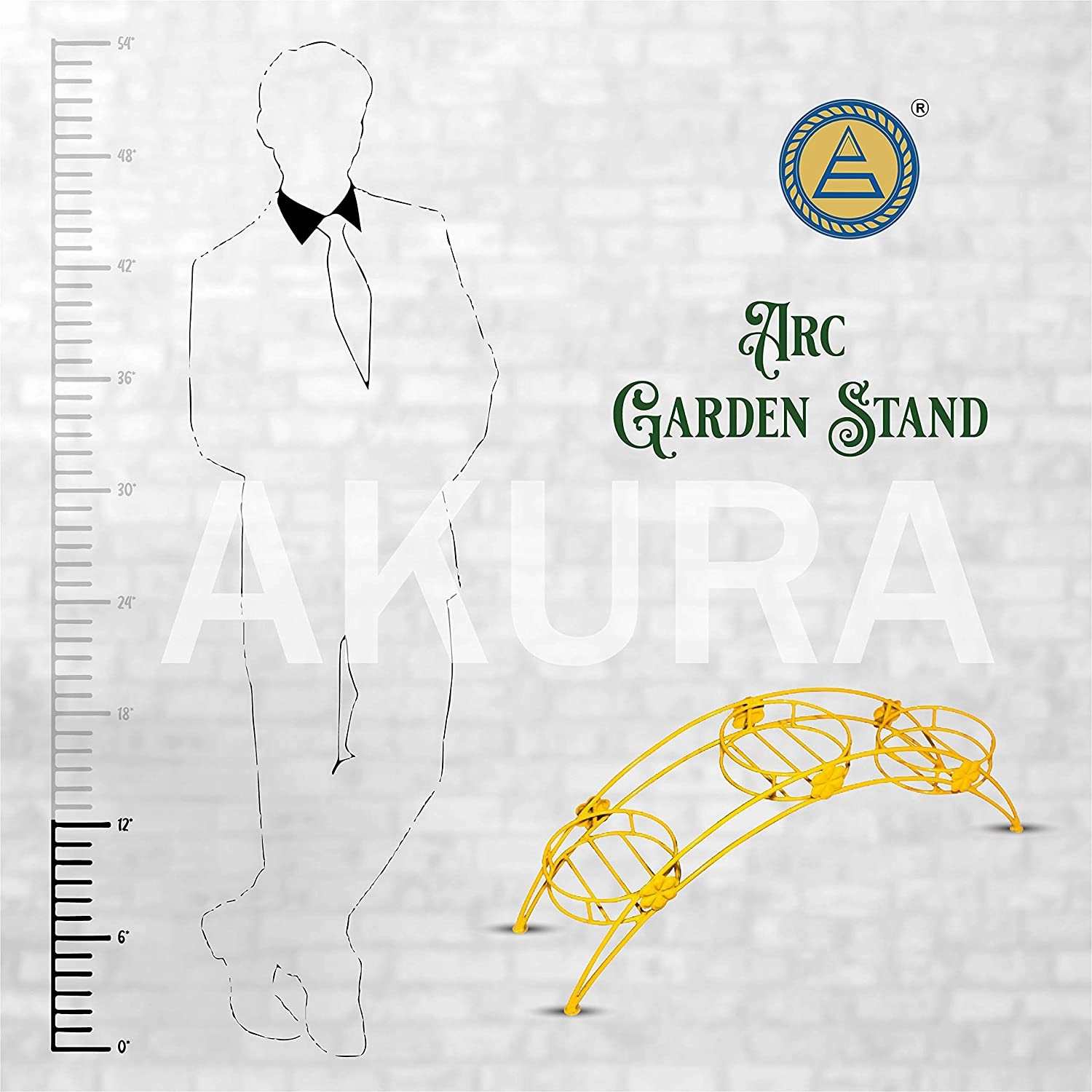 Arc Gardening Stand