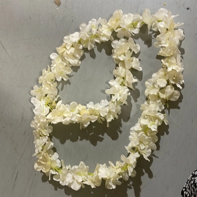 Artificial Flower Hanging Flower Garland Wisteria Single Strand 2.2m (blush) ART1-46 realistic flower bouquet  
