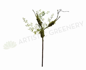 Artificial Moss Twig 53cm,garden field mower