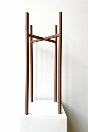 Ascot Plant Stand, Rust 9.45",indoor flower container